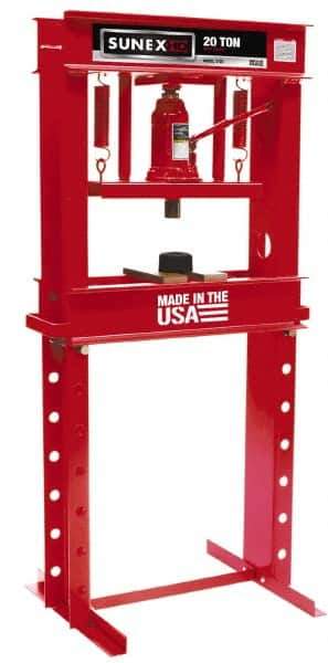 Sunex Tools - 20 Ton Manual Shop Press - 6 Inch Stroke - USA Tool & Supply