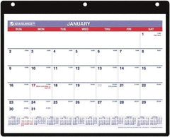 AT-A-GLANCE - 12 Sheet, 11 x 8-1/4", Wall Calendar - USA Tool & Supply