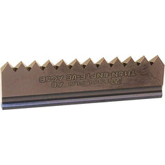Tool-Flo - 8 TPI, Internal/External Thread, NPT Standard, TI ZS3 Grade Thread Mill Insert - Carbide, AlTiN Coating - USA Tool & Supply