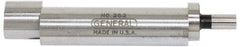 General - 0.2 and 0.5" Head Diam, 1/2" Shank, Double End, Mechanical Edge Finder - Accurate to 0.0005", Conical Contact - USA Tool & Supply