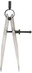 General - 4 Inch Leg, Spring Joint, Steel, Bright Finish, Divider - USA Tool & Supply