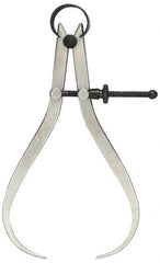 General - 8 Inch Leg, Steel, Bright Finish, Outside Caliper - USA Tool & Supply