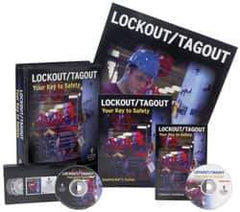 NMC - Lockout, Tagout Your Key To Safety, Multimedia Training Kit - 20 Minute Run Time DVD, English - USA Tool & Supply