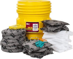 Brady SPC Sorbents - 63 Gal Capacity Universal Spill Kit - 65 Gal No Container Included - Refill Only - USA Tool & Supply