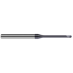 Harvey Tool - 5/64" Diam, 1/16" LOC, 2 Flute Solid Carbide Ball End Mill - Exact Industrial Supply