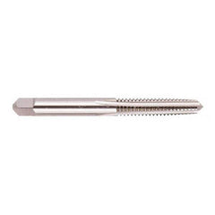 Regal Cutting Tools - M14x1.25 Metric Fine 4 Flute Bright Finish High Speed Steel Straight Flute Standard Hand Tap - Plug, Right Hand Thread, 3-19/32" OAL, 1-21/32" Thread Length, D4 Limit, Oversize - Exact Industrial Supply