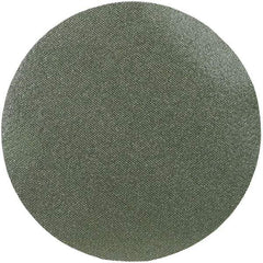 Norton - 8" Diam, 60 Grit Diamond Adhesive PSA Disc - Coarse Grade, Green, Cloth Backing, Flexible - USA Tool & Supply