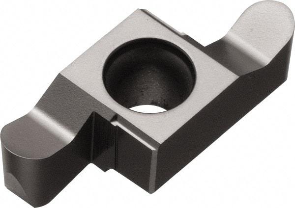 Kyocera - 200GE D Grade PR1225, 2mm Cutting Width Carbide Grooving Insert - 3.2mm Max Depth of Cut, Right Hand, 1mm Corner Radius, Megacoat Finish - USA Tool & Supply