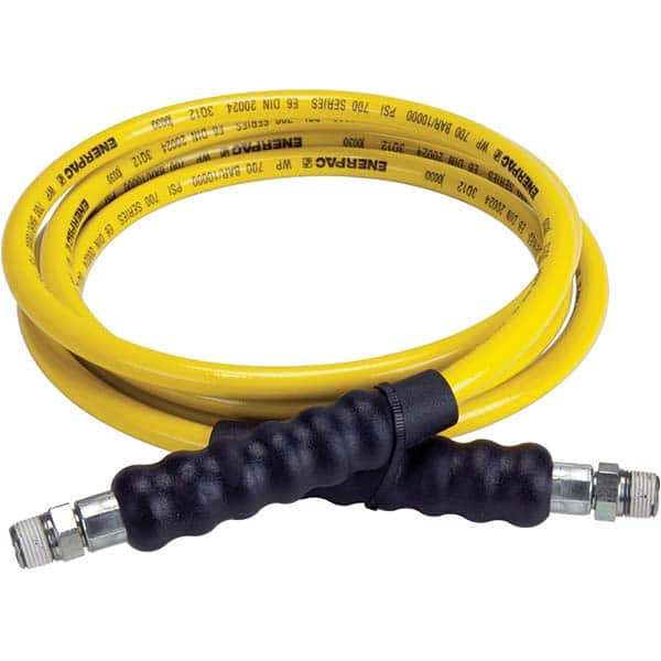Enerpac - Hydraulic Pump Hose Inside Diameter (Inch): 0.25 Hose Length (Feet): 10.00 - USA Tool & Supply