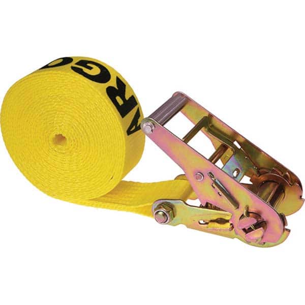 US Cargo Control - Slings & Tiedowns (Load-Rated) Type: Ratchet Tie Down Width (Inch): 2 - USA Tool & Supply