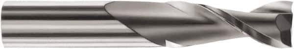 SGS - 5/32" Cutting Diam x 5/8" Length of Cut, 2 Flute, Upcut Spiral Router Bit - Uncoated, Right Hand Cut, Solid Carbide, 2-1/2" OAL x 1/4" Shank Diam, Square End - USA Tool & Supply