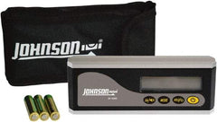 Johnson Level & Tool - 90° Max Measurement Electronic Inclinometer - Digital - USA Tool & Supply