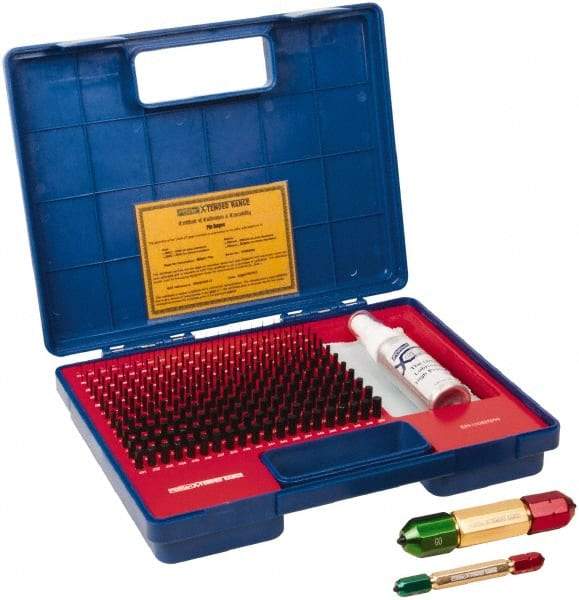 Fowler - Plug & Pin Gage Sets   Minimum Diameter (Decimal Inch): 0.0110    Maximum Diameter (Decimal Inch): 0.2500 - USA Tool & Supply