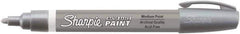 Sharpie - Silver Paint Stick - Medium Tip, Water Based - USA Tool & Supply