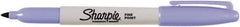 Sharpie - Lilac Permanent Marker - Fine Tip, AP Nontoxic Ink - USA Tool & Supply