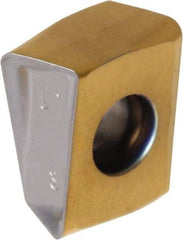 Iscar - T490 LNMT080408 PNR Grade IC810 Carbide Milling Insert - AlTiN/TiN Finish, 0.2925" Thick, 0.8mm Corner Radius - USA Tool & Supply