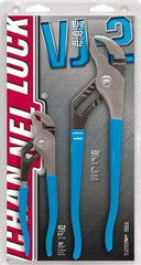 Channellock - 2 Piece Tongue & Groove Plier Set - Comes in Display Card - USA Tool & Supply