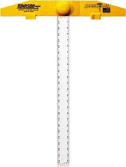 Johnson Level & Tool - 24" Blade Length Aluminum Square - 0.008" Accuracy - USA Tool & Supply