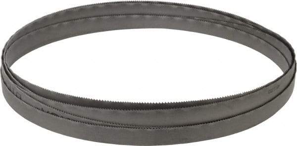Lenox - 14 to 18 TPI, 10' 10-1/2" Long x 1/2" Wide x 0.025" Thick, Welded Band Saw Blade - Bi-Metal, Toothed Edge, Wavy Tooth Set, Flexible Back, Contour Cutting - USA Tool & Supply