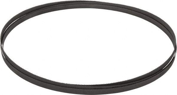 Lenox - 10 to 14 TPI, 10' 10" Long x 1/2" Wide x 0.025" Thick, Welded Band Saw Blade - Bi-Metal, Toothed Edge, Modified Raker Tooth Set, Flexible Back, Contour Cutting - USA Tool & Supply