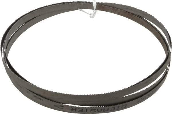Lenox - 10 to 14 TPI, 12' 5" Long x 1/2" Wide x 0.025" Thick, Welded Band Saw Blade - Bi-Metal, Toothed Edge, Raker Tooth Set, Flexible Back, Contour Cutting - USA Tool & Supply