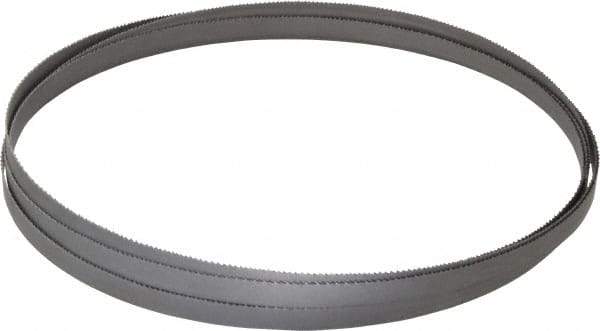Lenox - 10 to 14 TPI, 14' 7" Long x 1/2" Wide x 0.025" Thick, Welded Band Saw Blade - Bi-Metal, Toothed Edge, Raker Tooth Set, Flexible Back, Contour Cutting - USA Tool & Supply