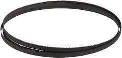 Lenox - 10 to 14 TPI, 6' 8" Long x 3/8" Wide x 0.025" Thick, Welded Band Saw Blade - Bi-Metal, Toothed Edge, Modified Raker Tooth Set, Flexible Back, Contour Cutting - USA Tool & Supply