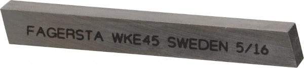 Seco - WKE45 Cobalt Square Tool Bit Blank - 5/16" Wide x 5/16" High x 2-1/2" OAL - Exact Industrial Supply