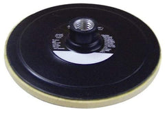 AutoQuip - 8" Diam Hook & Loop Disc Backing Pad - Medium Density, 4,800 RPM - USA Tool & Supply