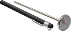 Wika - 25 to 125°F, Bimetal Pocket Thermometer - Stainless Steel - USA Tool & Supply