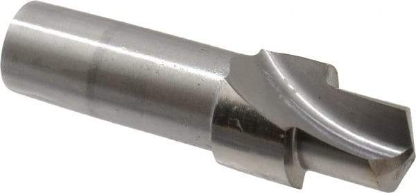 Link Industries - 0.532" Drill, 9/16" Pilot Length, High Speed Steel Bright Finish Combo Drill & Counterbore - 0.781" Head Diam, 5/8" Body Diam, 2-11/16" OAL, 1/2" Screw Compatibility, Uses Adapter UA-7 - USA Tool & Supply