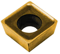 LMT - SNKX1205 TR Grade LC610T Carbide Milling Insert - TiAlN/TiN Finish, 0.2189" Thick, 1/2" Inscribed Circle, 2mm Corner Radius - USA Tool & Supply