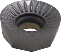 LMT - RCKX1606M0 TR Grade LC610T Carbide Milling Insert - TiAlN Finish, 1/4" Thick, 16mm Inscribed Circle - USA Tool & Supply