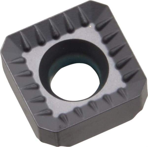 LMT - SNKX1205 TR Grade LC240T Carbide Milling Insert - TiAlN/TiN Finish, 0.2189" Thick, 1/2" Inscribed Circle, 2mm Corner Radius - USA Tool & Supply