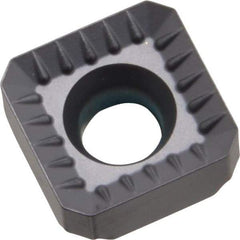 LMT - SNKX1205 TR Grade LC240T Carbide Milling Insert - TiAlN/TiN Finish, 0.2189" Thick, 1/2" Inscribed Circle, 2mm Corner Radius - USA Tool & Supply