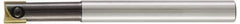 LMT - 1/2" Cut Diam, 1.89" Max Depth of Cut, 1/2" Shank Diam, 5.98" OAL, Indexable Square Shoulder End Mill - WPB 0500, WPV 0500 Inserts, Cylindrical Shank - USA Tool & Supply