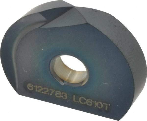 LMT - WPR1000 CF Grade LC610T Carbide Milling Insert - TiAlN/TiN Finish, 0.16" Thick, 1" Inscribed Circle - USA Tool & Supply