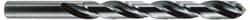 Hertel - #77 118° Solid Carbide Jobber Drill - Bright Finish, Right Hand Cut, Spiral Flute, Straight Shank, 3/4" OAL, Standard Point - USA Tool & Supply