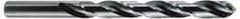 Hertel - #77 118° Solid Carbide Jobber Drill - Bright Finish, Right Hand Cut, Spiral Flute, Straight Shank, 3/4" OAL, Standard Point - USA Tool & Supply
