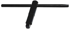 Interstate - 20, 25" Chuck Diam Compatibility, Lathe Chuck Key - Compatible with 3-Jaw Chucks, 5-1/2" Body Length, 3/4" Actual Key Square Size - USA Tool & Supply
