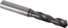 Guhring - 0.4173" 140° Spiral Flute Solid Carbide Screw Machine Drill Bit - USA Tool & Supply