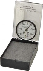 PTC Instruments - 50 to 750°F, 2 Inch Dial Diameter, Dual Magnet Mount Thermometer - 10° Division Graduation - USA Tool & Supply