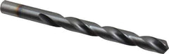 Chicago-Latrobe - 29/64" 135° High Speed Steel Jobber Drill - TiCN Finish, Right Hand Cut, Spiral Flute, Straight Shank, 5-5/8" OAL, Split Point - USA Tool & Supply