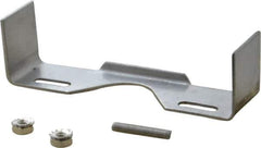 Ashcroft - 1/4 Thread, Stainless Steel Case Material, U-Clamp Pressure Gauge Mounting Kit - 1% Accuracy, 316 Material Grade - USA Tool & Supply