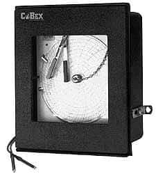 Value Collection - -20 to 150°F Cobex 1 & 2 Pen Electronic Recorder - Chart Display, 110/60 Volts - USA Tool & Supply