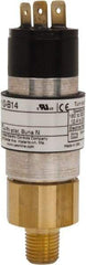 United Electric Controls - 8,000 Max psi, Compact Cylindral Pressure Switch - 1/4 Thread - USA Tool & Supply