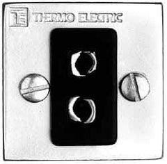 Thermo Electric - Thermocouple Probe Connector Panel, EX Calibration - 2 Pin, 6 Circuit - USA Tool & Supply