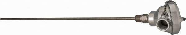 Thermo Electric - Thermocouple Probe Aluminum Head, J Calibration - Aluminum Head - USA Tool & Supply