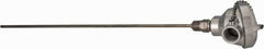 Thermo Electric - Thermocouple Probe Aluminum Head, J Calibration - Aluminum Head - USA Tool & Supply