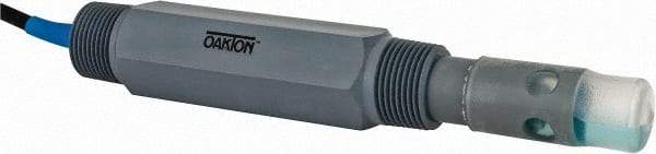 Oakton - Single Junction pH Inline and Submersible Electrode - 3/4 Inch Thread, NPT Thread - USA Tool & Supply